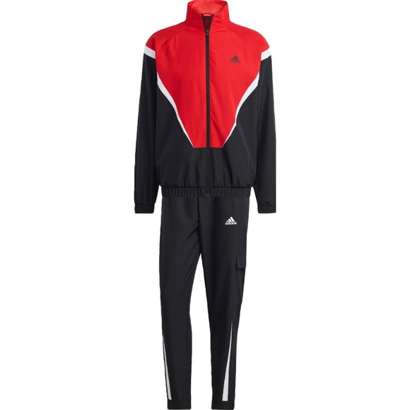 Adidas Men's Tiro Tracksuit Set Red/Black Size Small New in Package - Picture 1 of 2
